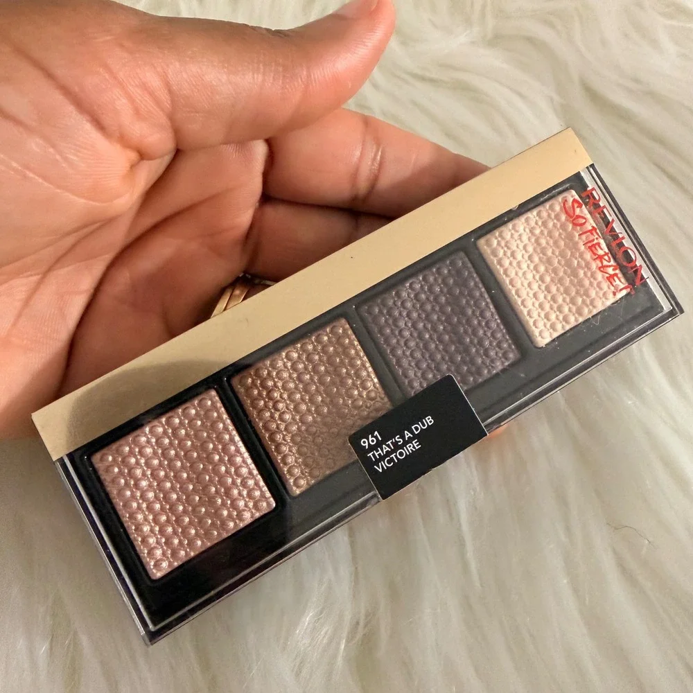 Revlon SoFierce Prismatic Eyeshadow Palette 961 That's A Dub New Sealed METALLIC